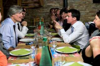 PHOTOS. Nuitée montagnarde pour Manuel Valls et Stéphane Le Foll dans un gîte en Savoie