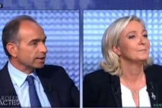 VIDEO - Jean-François Copé cible Marine Le Pen pour lui contester la première place lors du débat européen