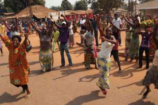 PHOTOS. Démission du président centrafricain : scènes de liesse à Bangui