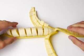 VIDEO. Couper une banane sans l'ouvrir: une astuce qui va impressionner vos amis
