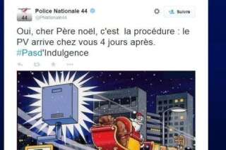 En Loire-Atlantique, les policiers ont de l'humour sur Twitter pendant les fêtes