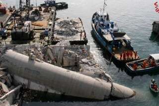 Accident du port de Gênes en Italie: 