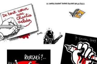 En hommage à Charlie Hebdo, les dessinateurs du monde entier prennent la plume