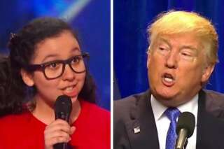 VIDÉO. Cette jeune humoriste de 13 ans fait une blague sur Donald Trump: elle a droit à une standing ovation