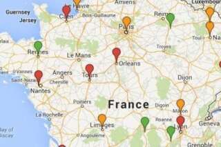 CARTE. Circulaire de Manuel Valls: les villes où Dieudonné pourra jouer son spectacle, celles où il est interdit