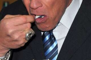 PHOTOS. Arnold Schwarzenegger et son minuscule pot de glace ont bien fait rire les internautes
