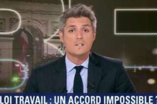 Ce présentateur de BFMTV lit en plein direct un SMS agacé du cabinet de Valls