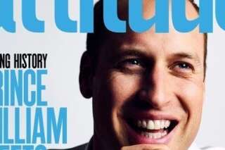 Le Prince William en couverture d'un magazine LGBT