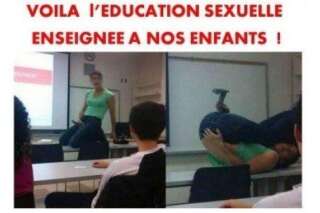 Civitas dénonce l'éducation sexuelle à l'école en France en diffusant des photos prises au Canada