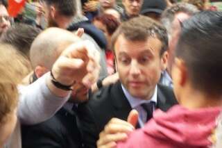 VIDEO. Emmanuel Macron accueilli par des jets d'oeufs à Montreuil
