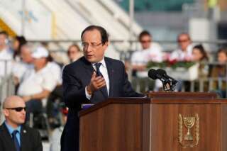 Hollande en Israël: la France 