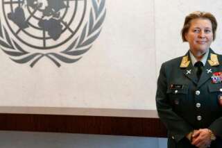 Kristin Lund, première femme à la tête d'une force de Casques bleus de l'ONU