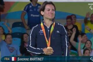 La judokate Sandrine Martinet offre la première médaille d'or à la France aux Jeux paralympiques de Rio