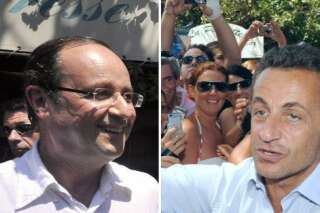 Vacances: François Hollande joue la discrétion face à un Nicolas Sarkozy très présent