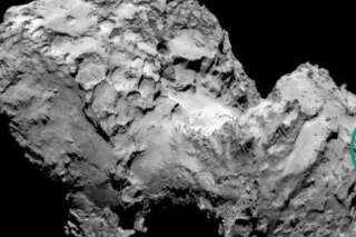PHOTO. Rosetta: les internautes voient un visage dans la photo de la comète Tchouri prise par la sonde