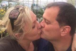 Marine Le Pen / Louis Aliot: un baiser sur Twitter pour démentir Closer