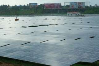 Un aéroport international indien alimenté à 100% par énergie solaire