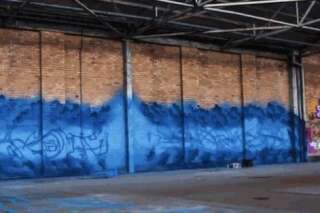 VIDÉO. Des graffeurs investissent un entrepôt vide avec des litres de peintures