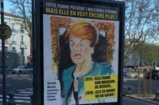 Robert Ménard lance une campagne d'affichage contre la propriétaire des Galeries Lafayette