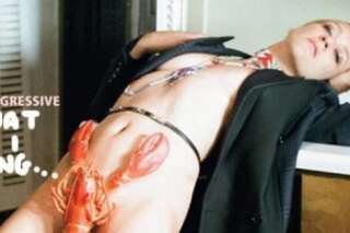 PHOTOS. Chloë Sevigny pose nue avec un homard pour le 