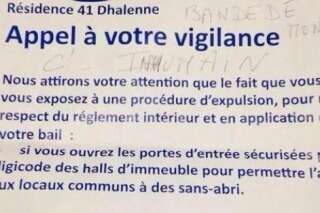 Saint-Ouen: des locataires menacés d'expulsion s'ils viennent en aide aux sans domicile fixe