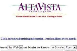 Web: AltaVista, le moteur de recherche de Yahoo fermera le 8 juillet