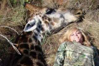 PHOTO. Une tueuse de girafe fait polémique sur Twitter