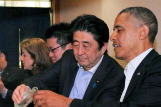 À Tokyo, Barack Obama n'a mangé que la moitié du menu aux 