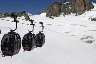 33 personnes bloquées toute la nuit dans des télécabines du Mont-Blanc