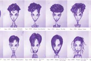 Mort de Prince: Les géniales coupes de cheveux de Prince résumée en un GIF
