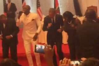 VIDÉO. La danse de Barack Obama en visite au Kenya