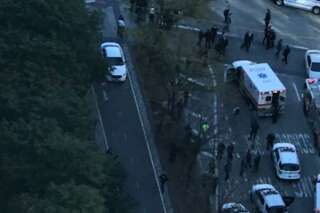 New York: Les images de la panique à Manhattan où plusieurs personnes ont été percutées par un véhicule