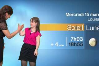 Mélanie a battu un record sur France 2 avec sa météo