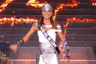 À Miss France 2021, Miss Centre-Val de Loire fait mouche dans son costume régional