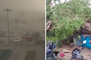En Inde, les images de la violente tempête de sable qui a fait une centaine de morts