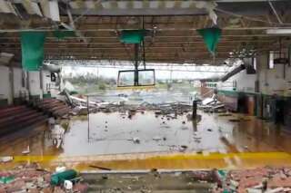Les dégâts de l'ouragan Michael après son passage en Floride