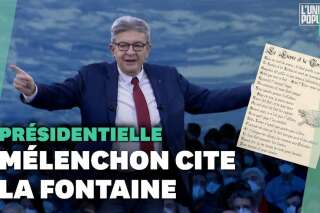 Primaire populaire: Mélenchon explique sa position avec une fable de la Fontaine