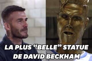 Une statue de Beckham aussi ratée que celle de Ronaldo