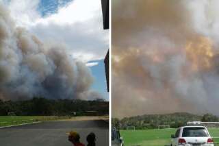 Cet impressionnant feu de forêt en Australie a détruit des dizaines d'habitations
