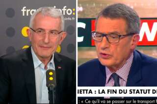 Réforme de la SNCF: Guillaume Pepy reste très prudent sur le statut des cheminots, Spinetta un peu moins