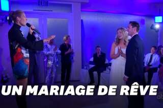 Céline Dion a fait la plus belle surprise à ce couple pendant leur mariage
