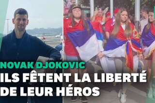 Les fans de Novak Djokovic dansent à Melbourne pour fêter sa libération
