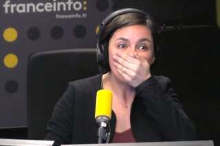 La réaction spontanée d'une journaliste de Franceinfo à un gros juron en direct