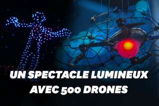 Ces 500 drones ont illuminé le ciel pour un show spectaculaire