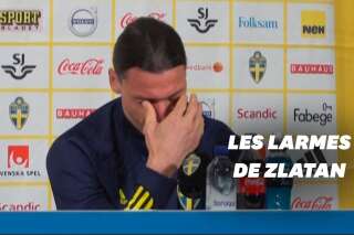 Zlatan Ibrahimovic en larmes pour son retour en sélection