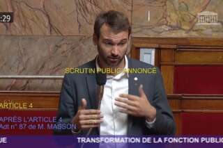 Ugo Bernalicis imite Nicolas Sarkozy à l'Assemblée en plein débat