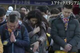 14h46, l'heure à laquelle le Japon s'est figé en hommage aux victimes de Fukushima