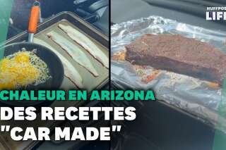 En Arizona, la canicule lui permet de faire cuire ses repas dans sa voiture