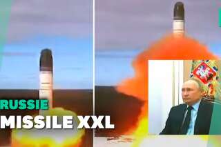 Vladimir Poutine met en scène l'essai de son missile Sarmat