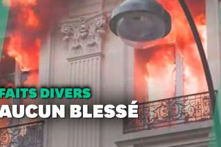 Paris: Un incendie à Opéra maîtrisé par plus d'une centaine de pompiers